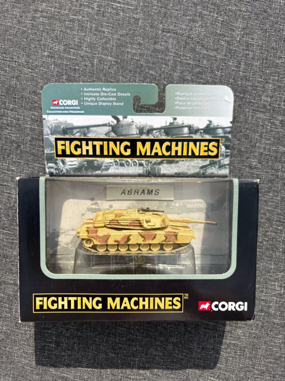 New! Corgi Fighting Machines M1 Abrams tank (P)